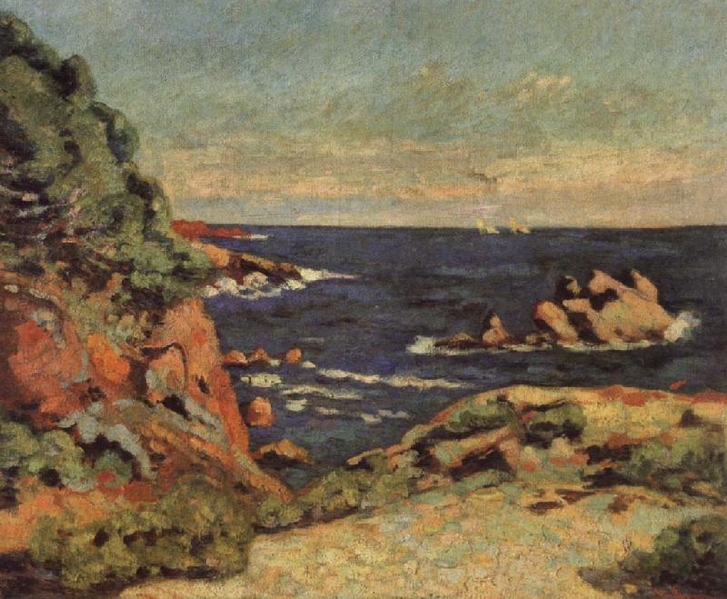 Armand guillaumin View of Agay oil painting picture